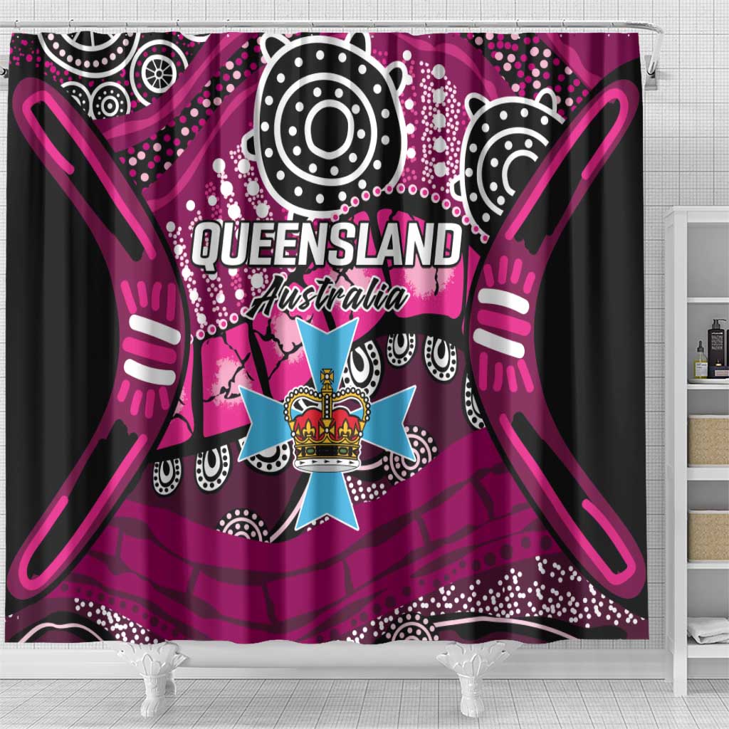 Australia Queensland Audax at Fidelis Shower Curtain