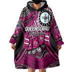 Australia Queensland Audax at Fidelis Wearable Blanket Hoodie