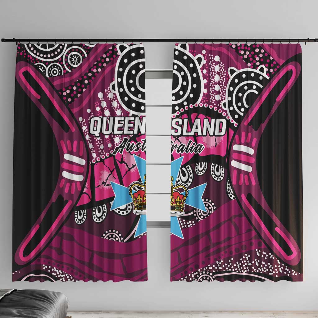 Australia Queensland Audax at Fidelis Window Curtain