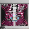 Australia Queensland Audax at Fidelis Window Curtain
