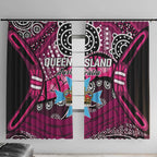Australia Queensland Audax at Fidelis Window Curtain