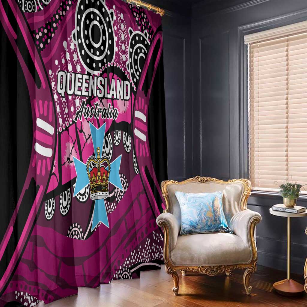 Australia Queensland Audax at Fidelis Window Curtain