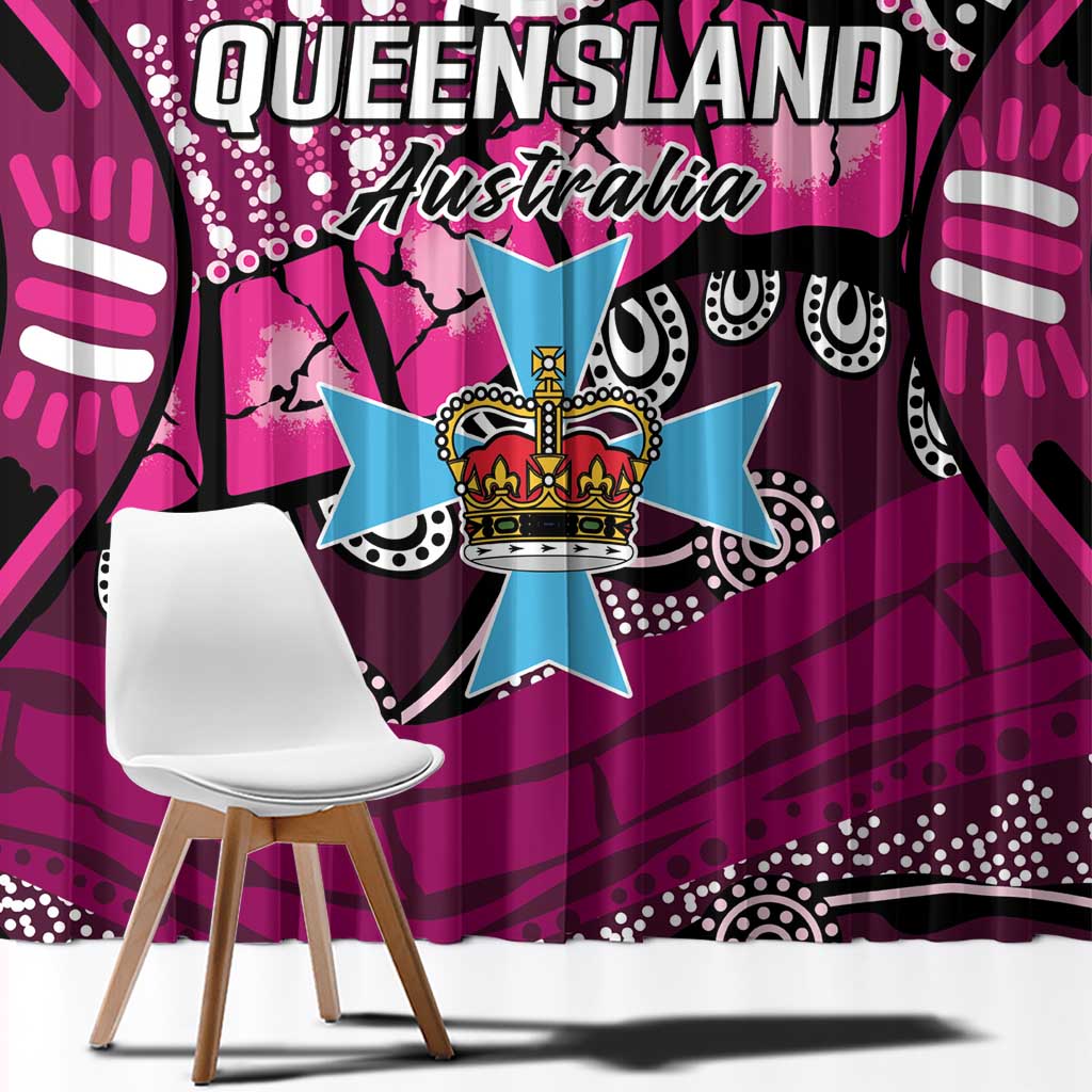 Australia Queensland Audax at Fidelis Window Curtain