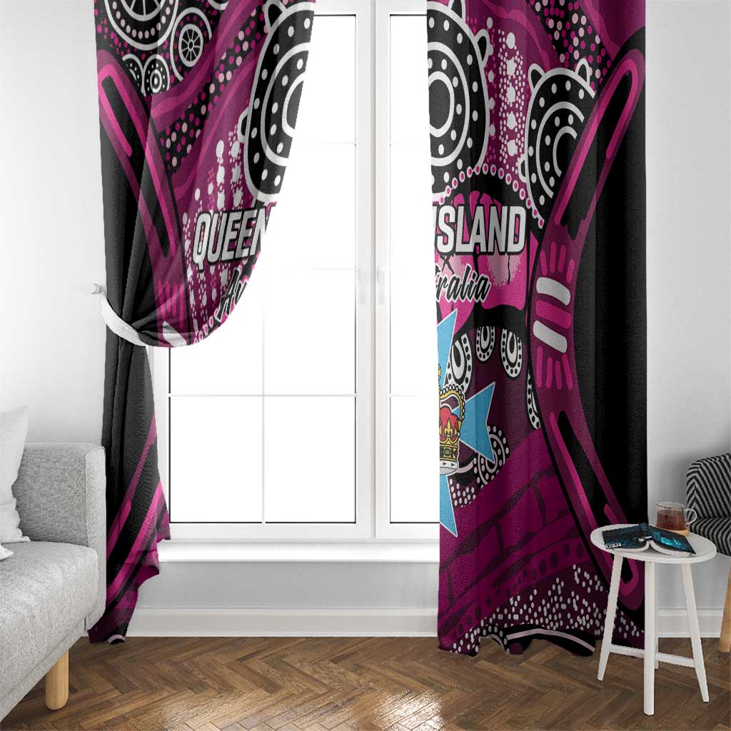 Australia Queensland Audax at Fidelis Window Curtain