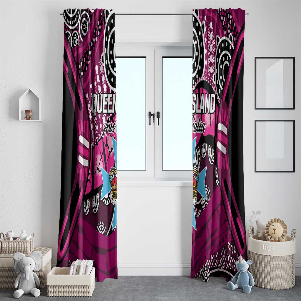 Australia Queensland Audax at Fidelis Window Curtain