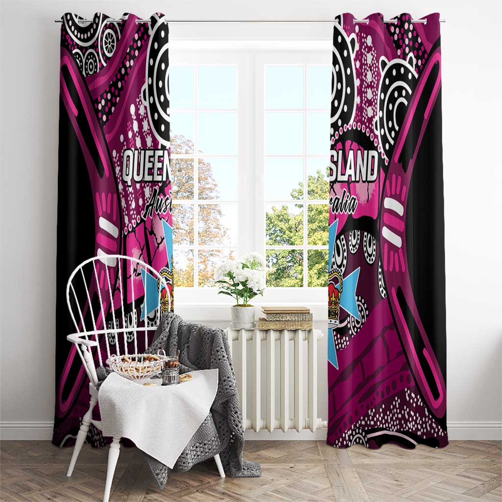 Australia Queensland Audax at Fidelis Window Curtain