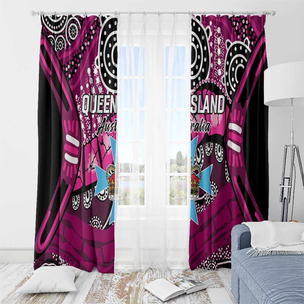 Australia Queensland Audax at Fidelis Window Curtain