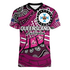 Australia Queensland Audax at Fidelis Women V-Neck T-Shirt