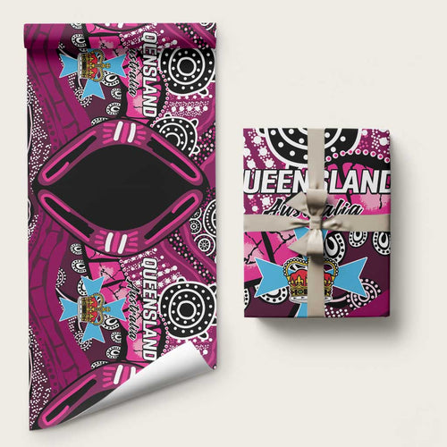 Australia Queensland Audax at Fidelis Wrapping Paper - Aussie Hoodie