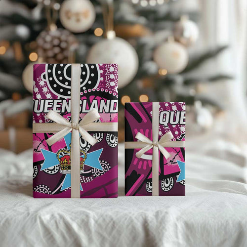 Australia Queensland Audax at Fidelis Wrapping Paper - Aussie Hoodie