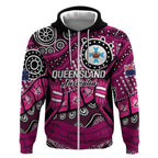 Australia Queensland Audax at Fidelis Zip Hoodie