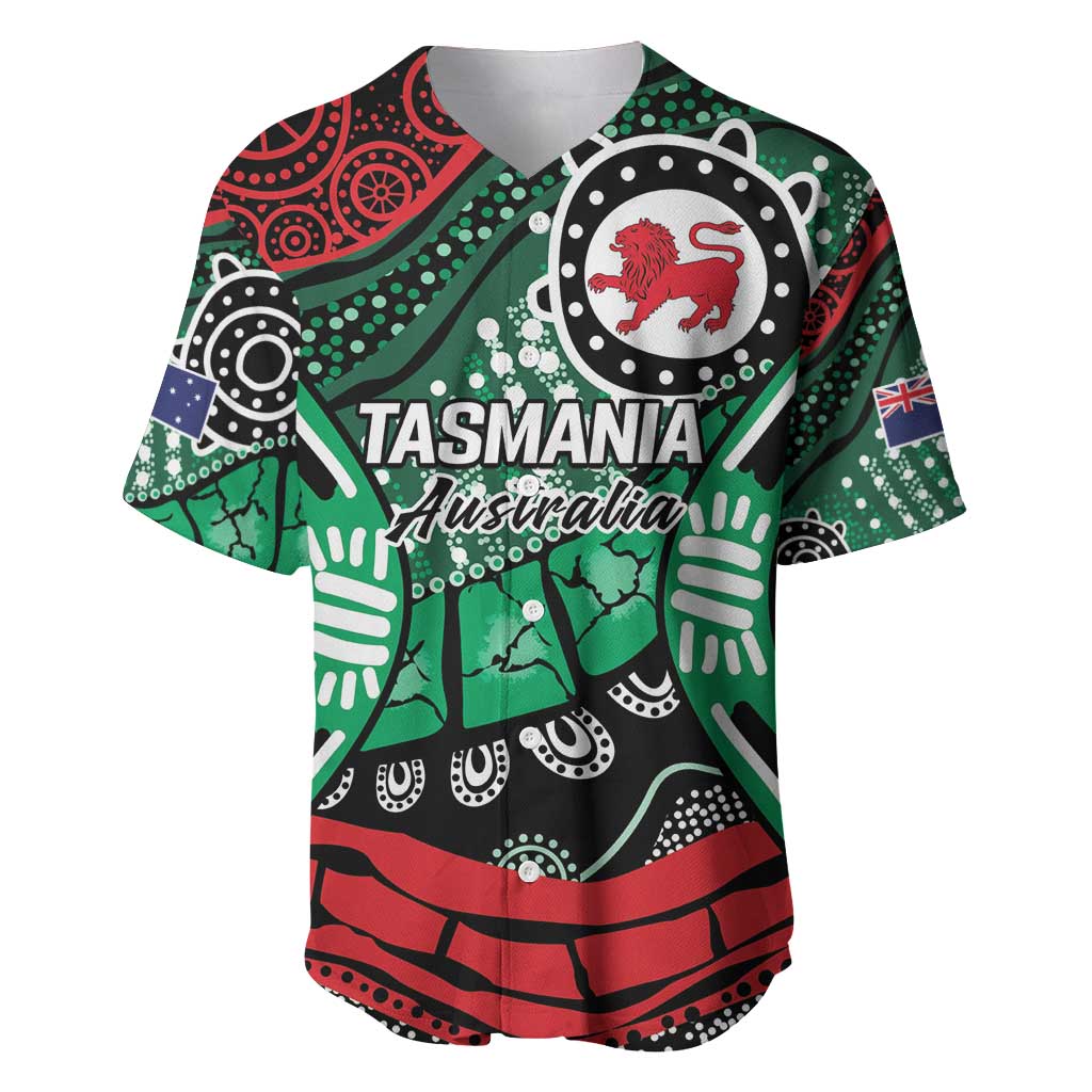 Australia Tasmania State Baseball Jersey Ubertas et Fidelitas