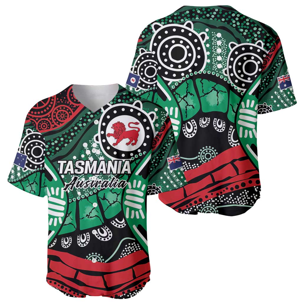 Australia Tasmania State Baseball Jersey Ubertas et Fidelitas