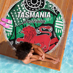 Australia Tasmania State Beach Blanket Ubertas et Fidelitas