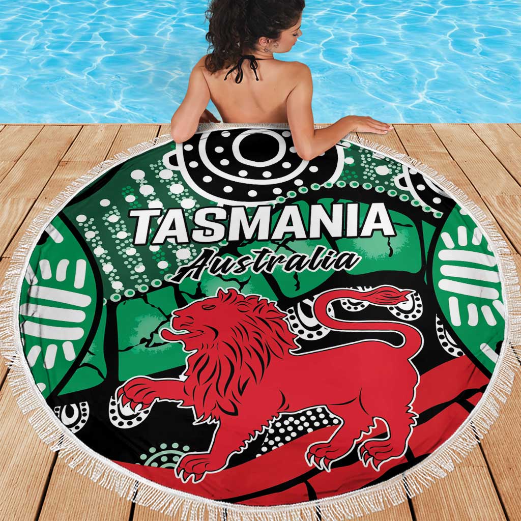 Australia Tasmania State Beach Blanket Ubertas et Fidelitas