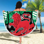 Australia Tasmania State Beach Blanket Ubertas et Fidelitas