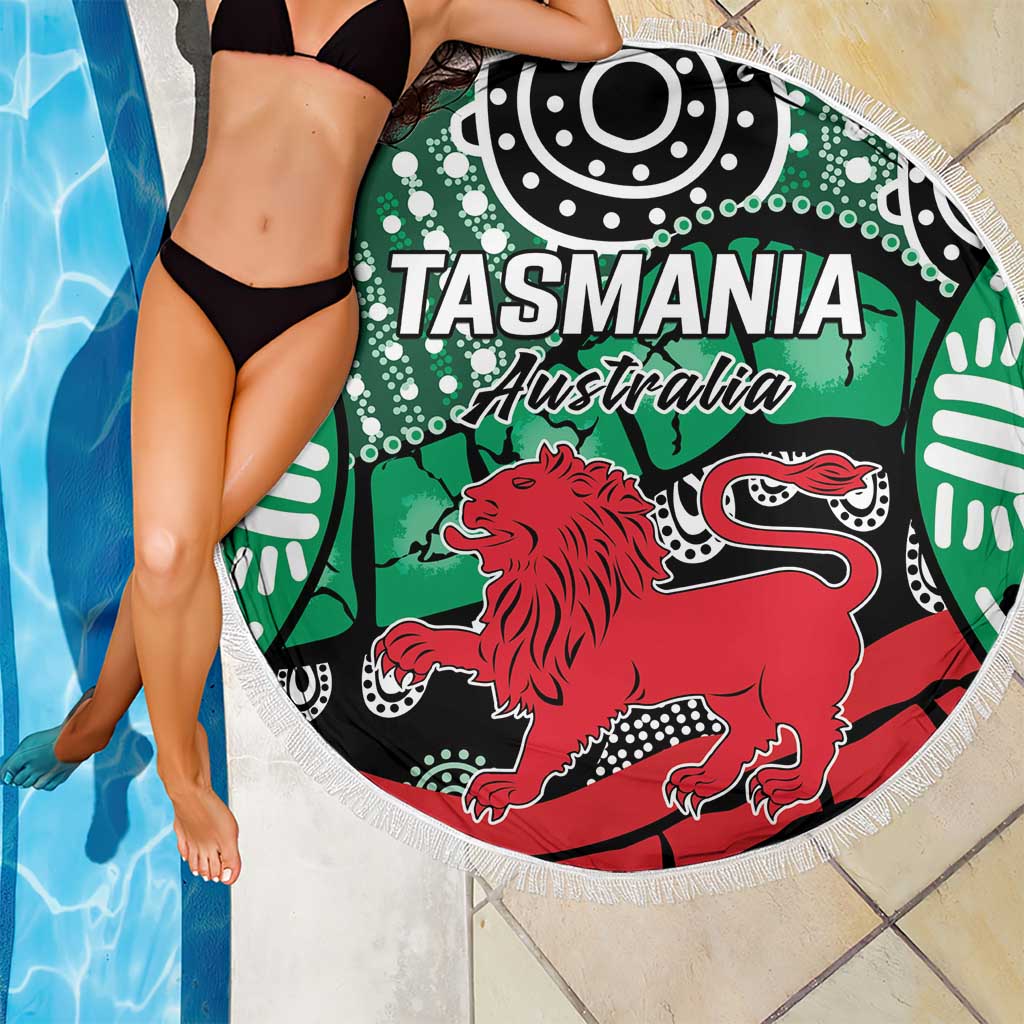 Australia Tasmania State Beach Blanket Ubertas et Fidelitas