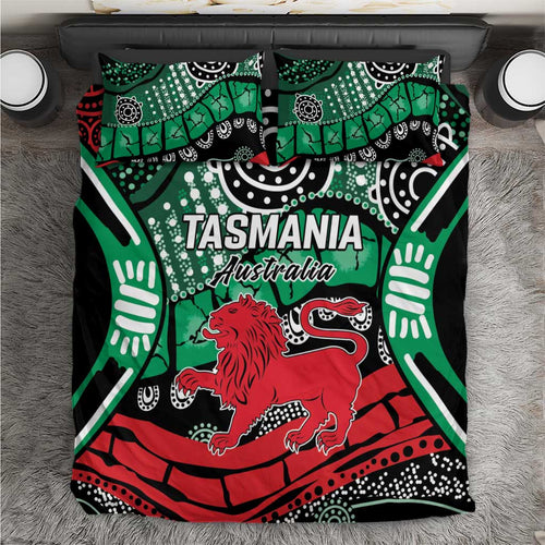 Australia Tasmania State Bedding Set Ubertas et Fidelitas