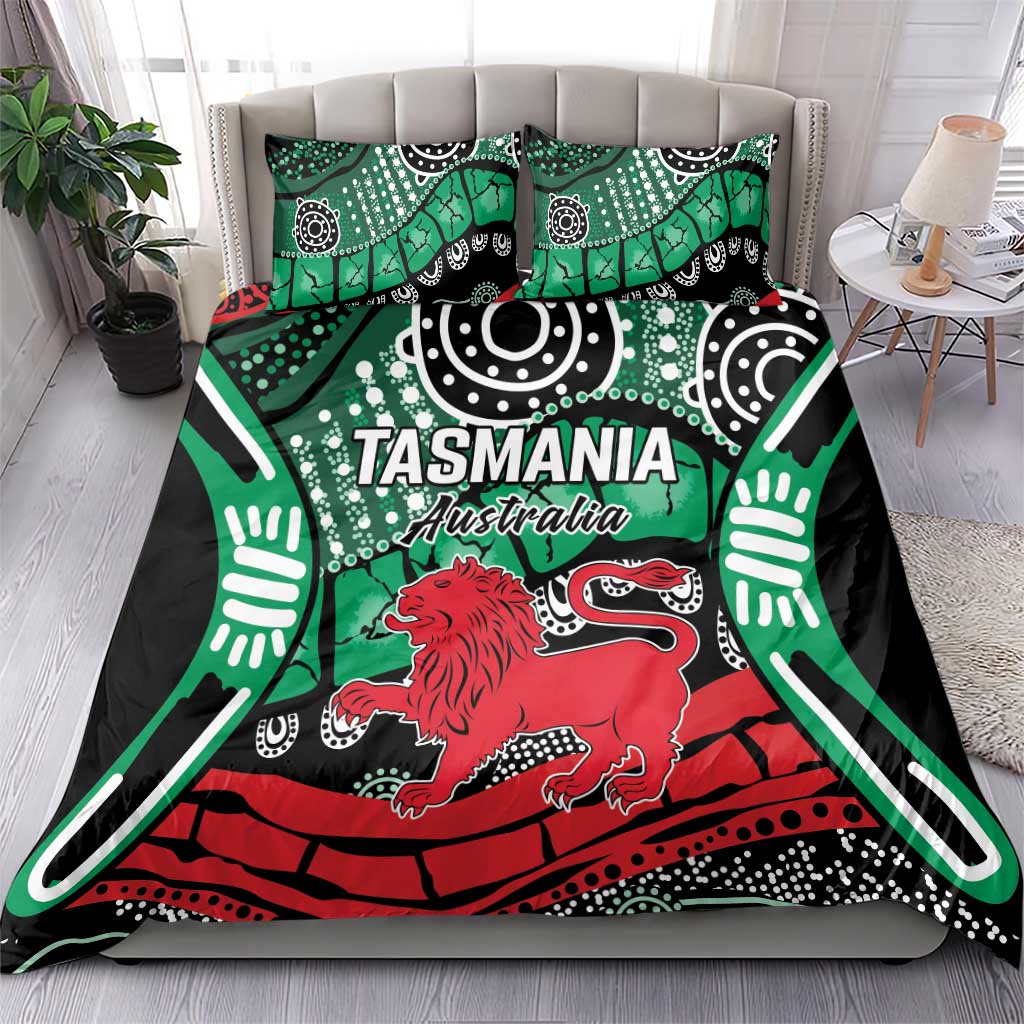 Australia Tasmania State Bedding Set Ubertas et Fidelitas