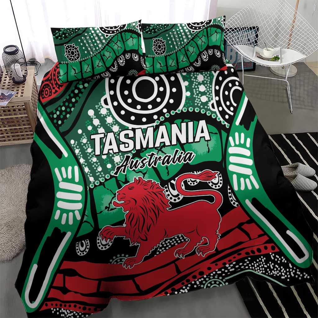 Australia Tasmania State Bedding Set Ubertas et Fidelitas