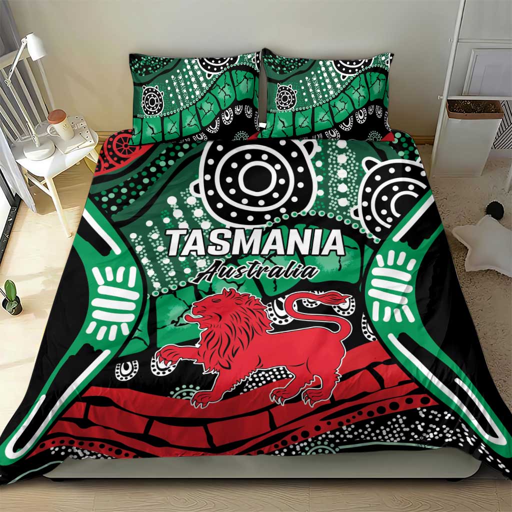 Australia Tasmania State Bedding Set Ubertas et Fidelitas