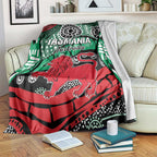 Australia Tasmania State Blanket Ubertas et Fidelitas