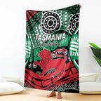 Australia Tasmania State Blanket Ubertas et Fidelitas