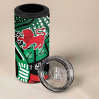 Australia Tasmania State 4 in 1 Can Cooler Tumbler Ubertas et Fidelitas