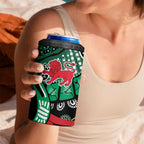 Australia Tasmania State 4 in 1 Can Cooler Tumbler Ubertas et Fidelitas