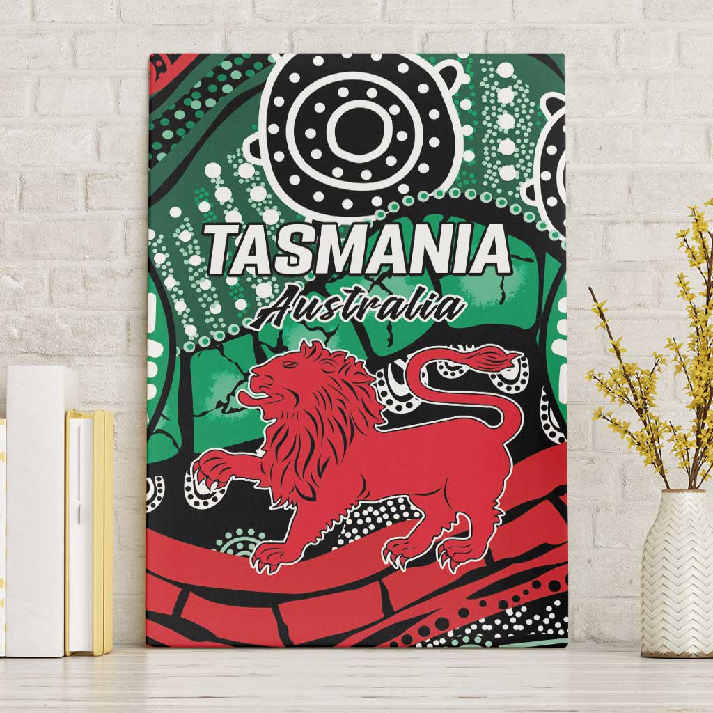 Australia Tasmania State Canvas Wall Art Ubertas et Fidelitas
