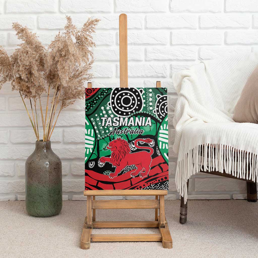Australia Tasmania State Canvas Wall Art Ubertas et Fidelitas