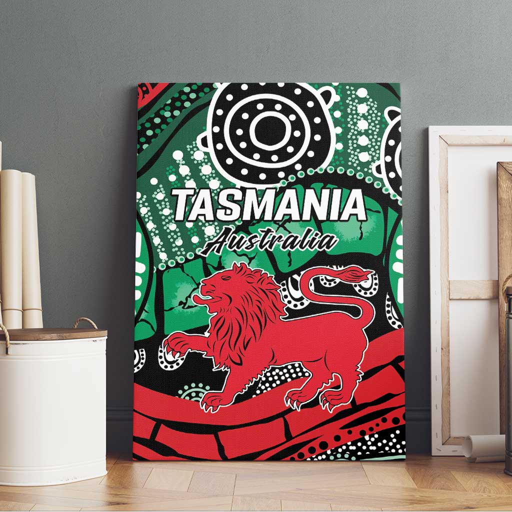 Australia Tasmania State Canvas Wall Art Ubertas et Fidelitas