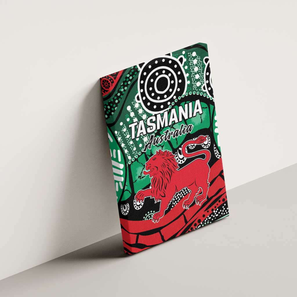 Australia Tasmania State Canvas Wall Art Ubertas et Fidelitas