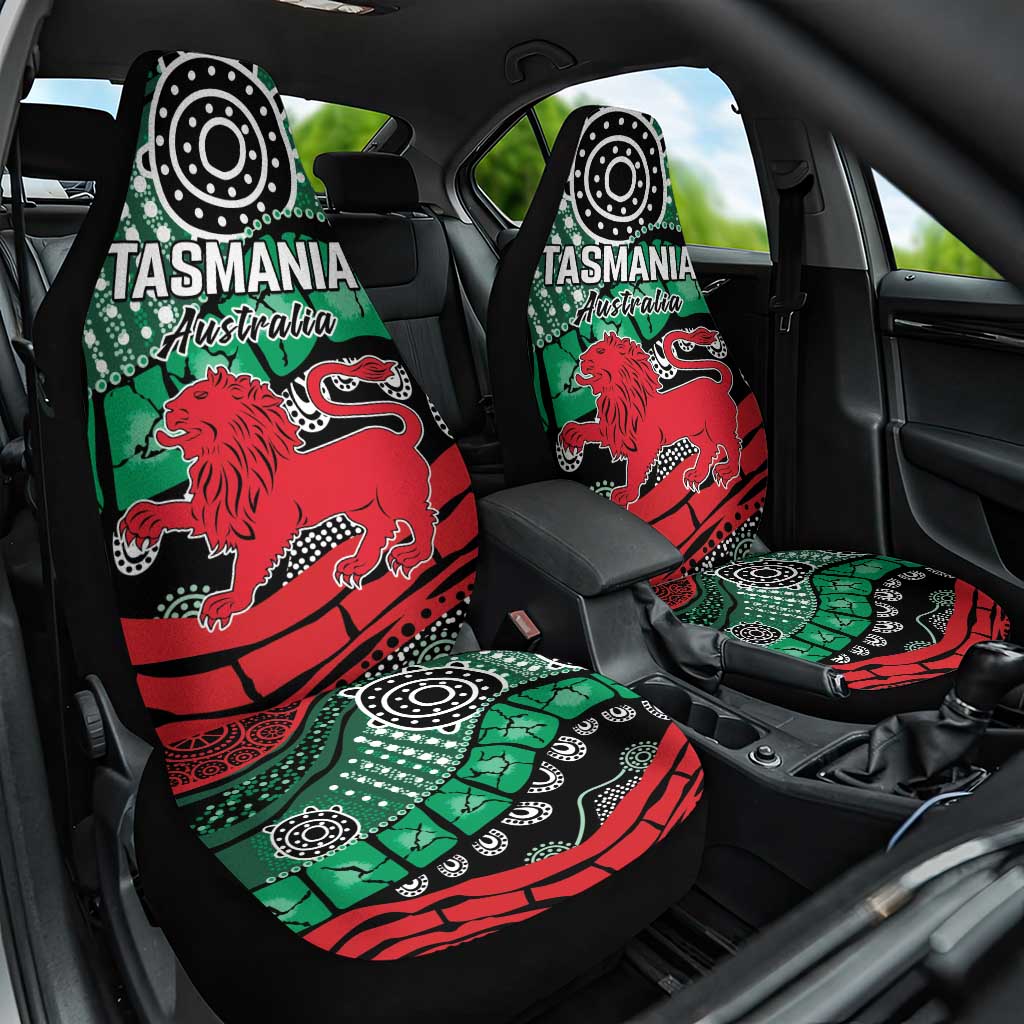 Australia Tasmania State Car Seat Cover Ubertas et Fidelitas