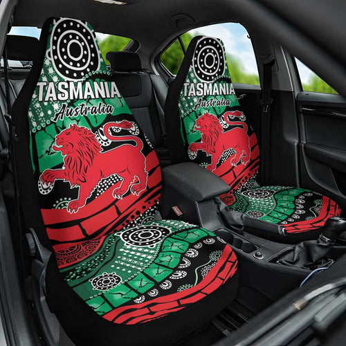 Australia Tasmania State Car Seat Cover Ubertas et Fidelitas