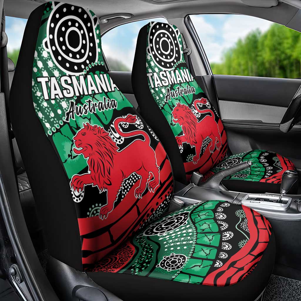 Australia Tasmania State Car Seat Cover Ubertas et Fidelitas