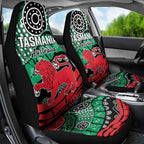 Australia Tasmania State Car Seat Cover Ubertas et Fidelitas