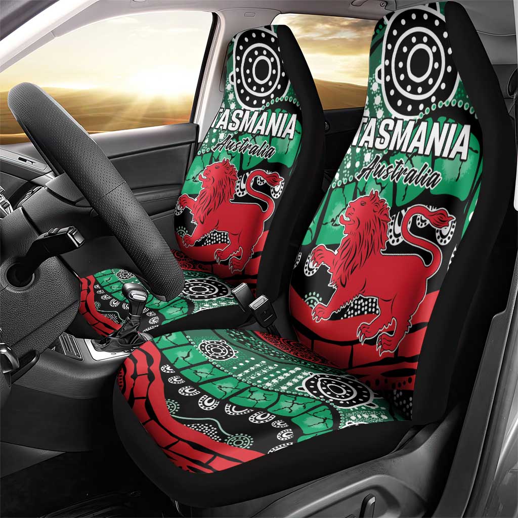 Australia Tasmania State Car Seat Cover Ubertas et Fidelitas