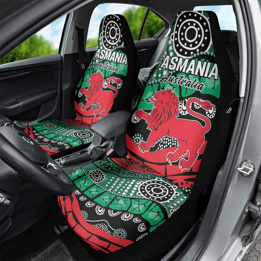 Australia Tasmania State Car Seat Cover Ubertas et Fidelitas