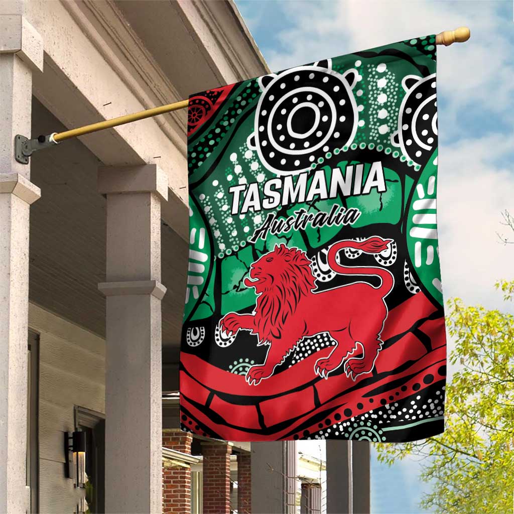 Australia Tasmania State Garden Flag Ubertas et Fidelitas