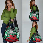 Australia Tasmania State Grocery Bag Ubertas et Fidelitas