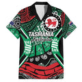 Australia Tasmania State Hawaiian Shirt Ubertas et Fidelitas