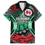 Australia Tasmania State Hawaiian Shirt Ubertas et Fidelitas