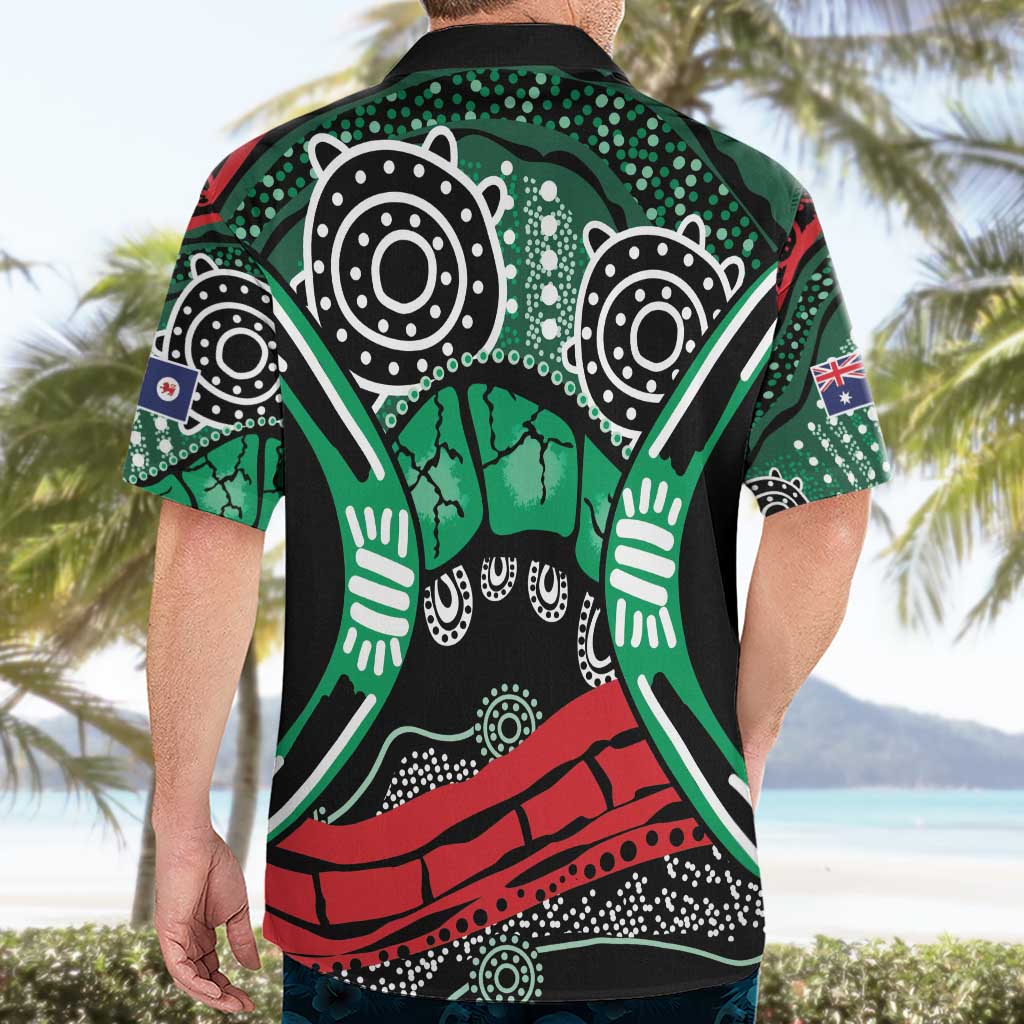 Australia Tasmania State Hawaiian Shirt Ubertas et Fidelitas