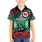 Australia Tasmania State Hawaiian Shirt Ubertas et Fidelitas