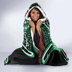 Australia Tasmania State Hooded Blanket Ubertas et Fidelitas