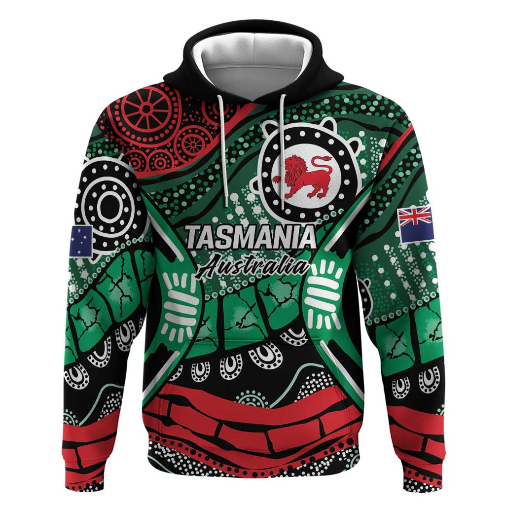 Australia Tasmania State Hoodie Ubertas et Fidelitas