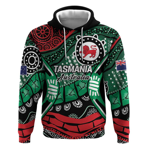 Australia Tasmania State Hoodie Ubertas et Fidelitas