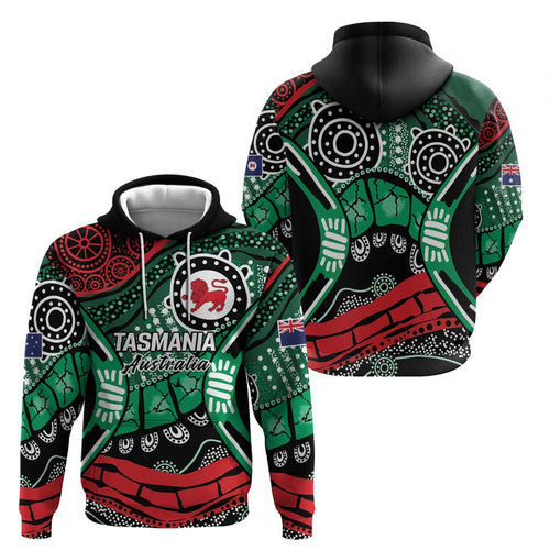 Australia Tasmania State Hoodie Ubertas et Fidelitas