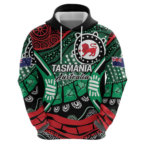 Australia Tasmania State Hoodie Ubertas et Fidelitas